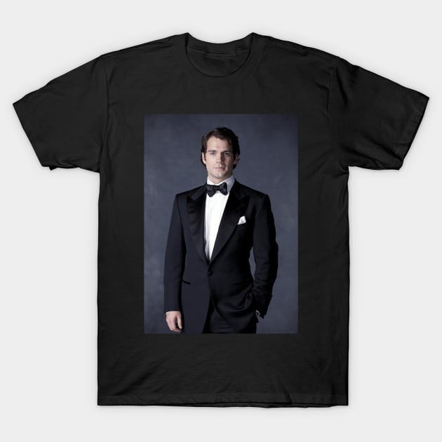 Henry Cavill Image in black T-Shirt by Athira-A